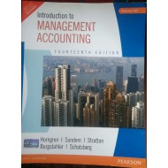 Introduction to management accounting by Horngren 