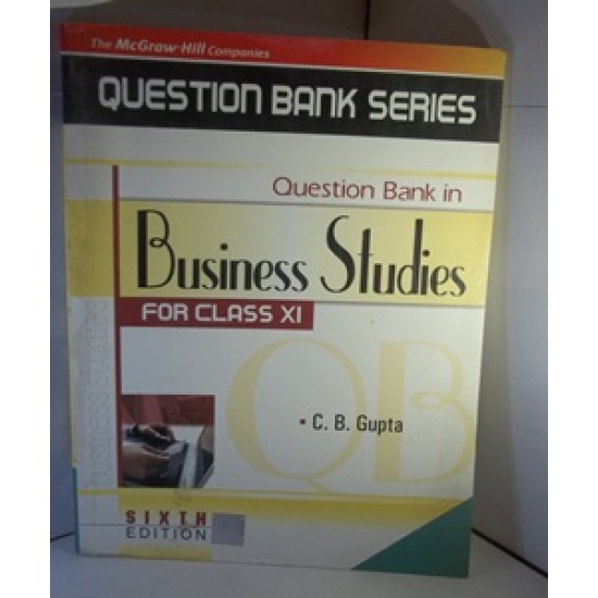 Business Studies Question bank by CB Gupta for class11