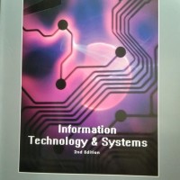 Information Technology & Systems 2nd Edition WorkBook by ICFAI UNIVERSITY Information Technology & Systems 2nd Edition WorkBook by ICFAI UNIVERSITY