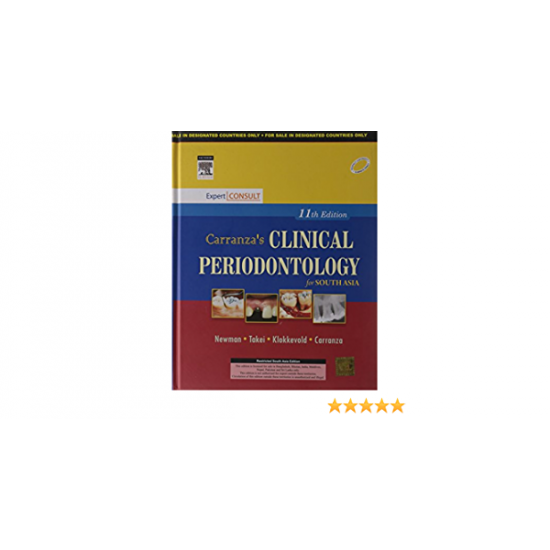 Carranzas Clinical Periodontology For South Asia 11th Edition by Michael G Newman, Henry H Takei,Perry R Klokkevold 