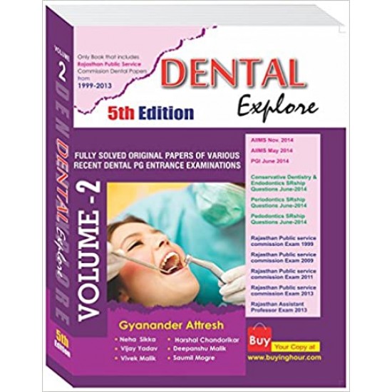 Dental Explore 5th Edition Vol 2 Dr Gyanander Attresh