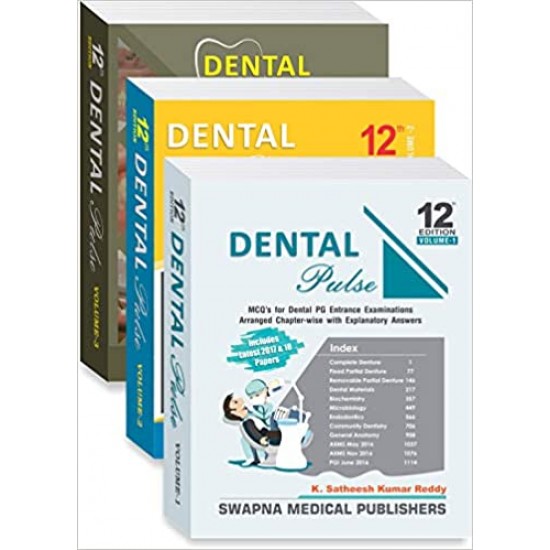 Dental Pulse (Vol- 1,2 & 3) 12th edition by Gyanander Attresh K. Satheesh Kumar