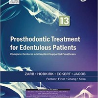 Prosthodontic Treatment for Edentulous Patients Hardcover 13th Edition  by Zarb