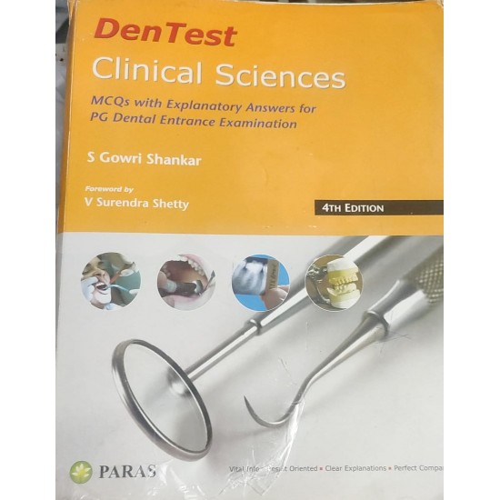 Den Test Clinical Sciences 4th Edition by S Gowri Shankar 