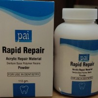 Pai Rapid Repair Acrylic Repair Materal Denture Base Polymer Resins Powder 110gm Veined 
