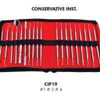 GDC Conservative Kit Set of 19 Instruments CIP19