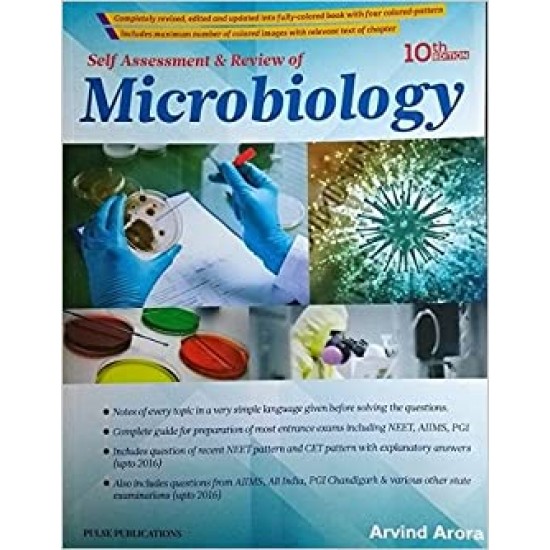 SELF ASSESSMENT and REVIEW OF MICROBIOLOGY 10th Edition (German)  by ARVIND ARORA 