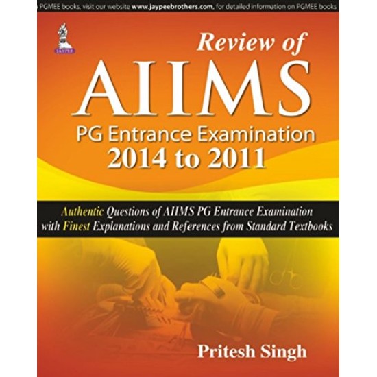 Review of AIIMS PG Entrance Examination 2014-2011  by Pritesh Kumar Singh 