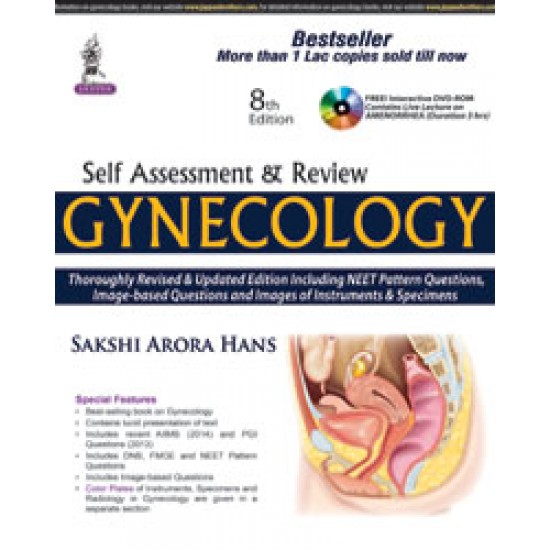 Self Assessment & Review Gynaecology 8th Edition by Sakshi Arora Hans