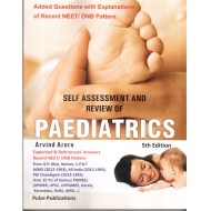 Self Assessment and Review of PAEDIATRICS by Arvind Arora second hand book 
