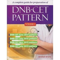 A Complete Guide For Preparation Of DNB CET Pattern Vol 1 by Arvind Arora