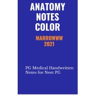 Anatomy Colored Handwritten Notes 2021 by Marrow