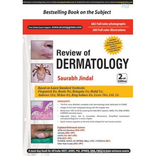 Review Of Dermatology 2nd Edition 2018 by Saurabh Jindal