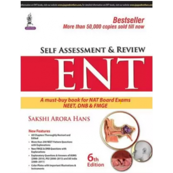 Self Assessment and Review: ENT by Arora Sakshi