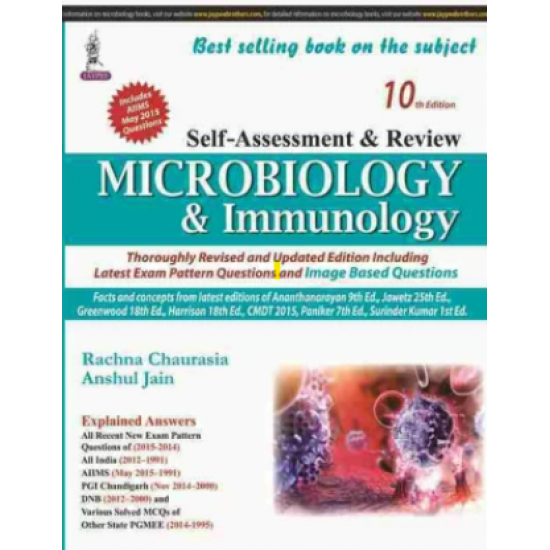 Self Assessment and Review Microbiology and Immunology 10th Edition by Anshul Jain