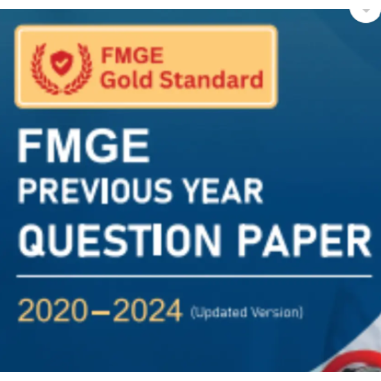 FMGE Solutions Previous Year FMGE MCQ Question Bank with complete FMGE solutions and detailed FMGE PYQ expert explanation by Dr Abhishek Gupta FMGE Solutions Previous Year FMGE MCQ Question Bank with complete FMGE solutions and detailed FMGE PYQ expert explanation by Dr Abhishek Gupta