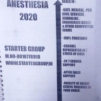 Anesthesia Handwritten Notes by Dams 2023