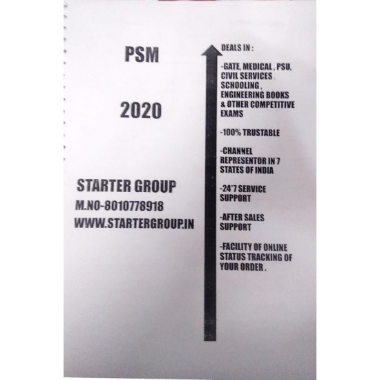 PSM handwritten Notes PDF by Dams 2020