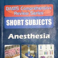 Dams Comprehensive Review Series Anesthesia 
