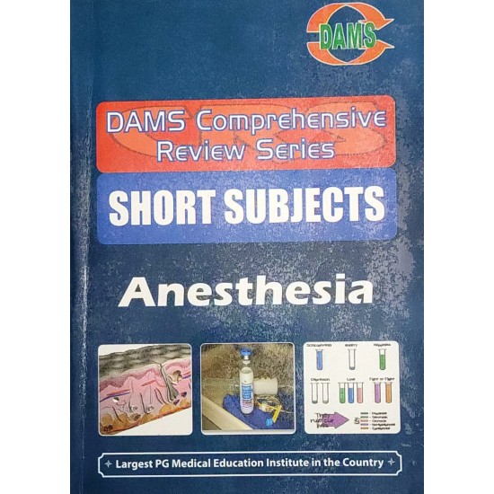 Dams Comprehensive Review Series Anesthesia 