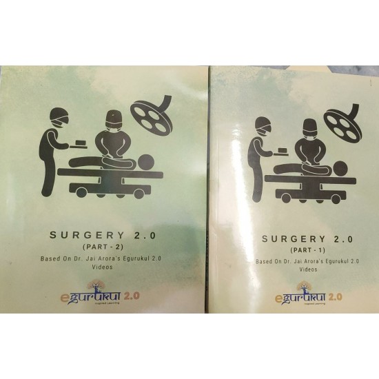 Surgery 2.0 Colored Notes 2021 by Dr. Jai Arora Egurukul 