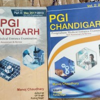 PGI CHANDIGARH POSTGRADUATE MEDICAL ENTRANCE EXAMINATION SELF ASSESSMENT AND REVIEW 2 VOL SET by Manoj Chaudhary 