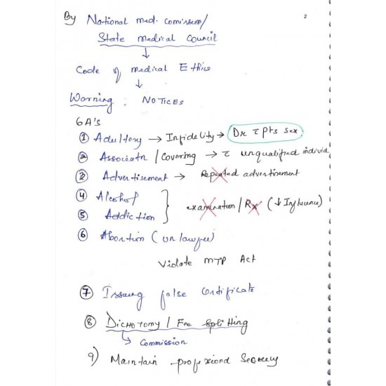 Forensic Medicine FMT Color Notes 2022 by Dams 