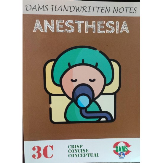 Anesthesia Colored Notes 2023 by Damss