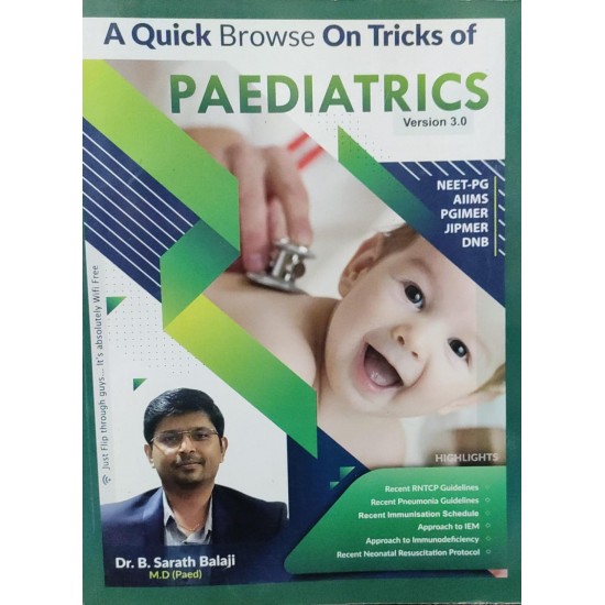 A Quick Browse on Tricks of Paediatrics 3.0 by Dr B Sarath Balaji
