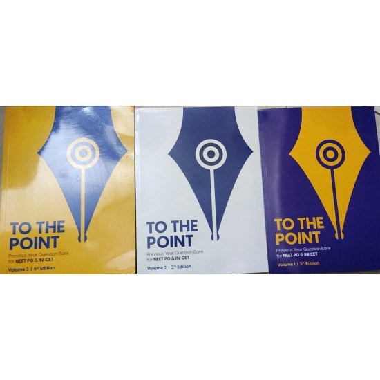 To the Point 3 Books total 5th Edition by E gurukul 