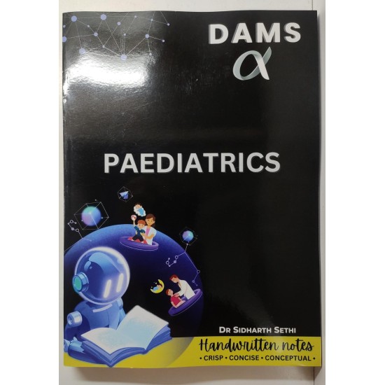 Paediatrics Handwritten Alpha Color Notes 2025 by Dams
