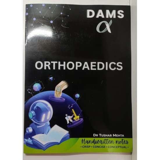 Orthopaedics Handwritten Alpha Notes Color 2025 by Dams