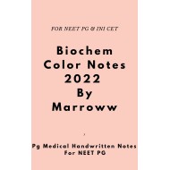 Biochemistry Colored Notes 2022 by Marroww