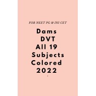 Dams DVT Colored 2024 Notes for NEET PG & INI CET