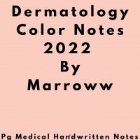 Dermatology Colored Notes 2022 by Marroww