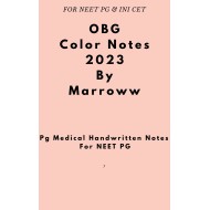 Obg Color Notes 2023 by Marroww