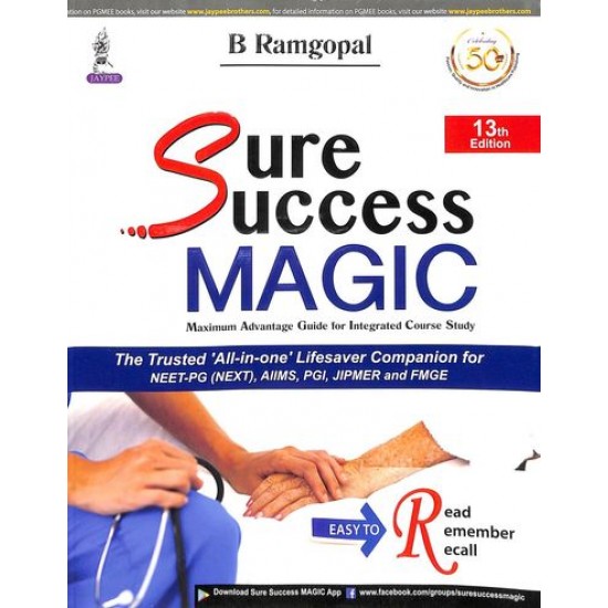 Sure Success Magic Maximum Advantage Guide For Integrated Course Study 13th Edition by B Ramgopal
