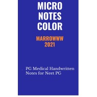 Microbiology Colored Notes 2021 by Marroww