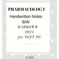 Pharmacology Handwritten Notes 2021 by arrowww Students 