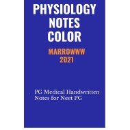 Physiology Colored Handwritten Notes 2021 by Marrow