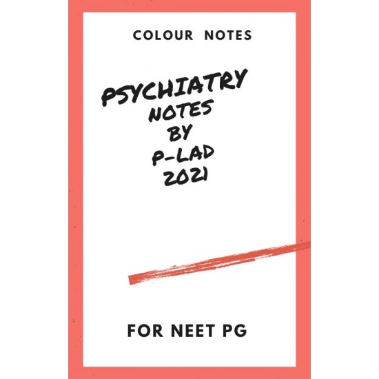 Psychiatry Colored Notes 2021 by Prepladderr