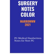 Surgery Colored Notes 2021 by Marroww