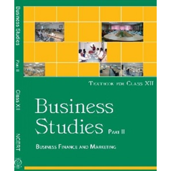 Business Studies Ncert book  Part-2 for Class12