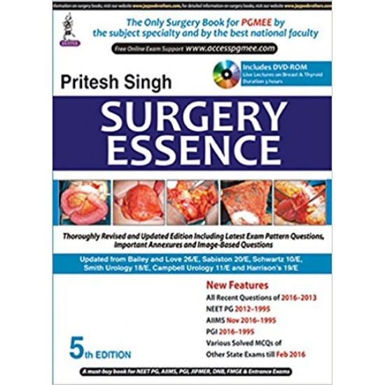 Surgery Essence 5th Edition 2017 Paperback – 2017 by by Pritesh Singh