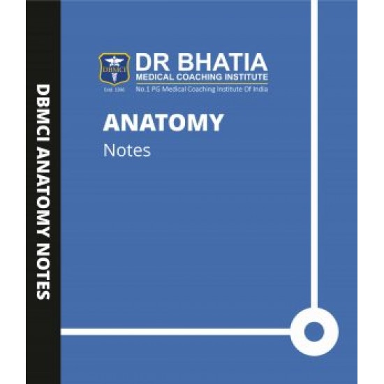 Anatomy Handwritten Notes by Dr. Ashwani Kumar  Bhatia Institute 2019-2020