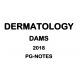 Dermetology Handwritten Notes 2018 by Dams