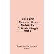 Surgery Handwritten Notes 2018 by Pritesh Singh New
