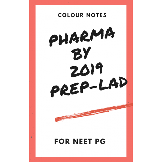 Pharmacology Handwritten Colored  2019 by Prep Ledar 