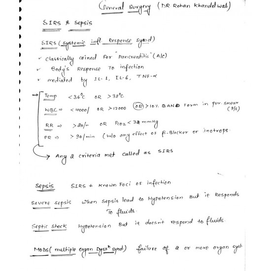 Surgery Classroom Complete Handwritten Notes 2019 by Marroww Surgery Classroom Complete Handwritten Notes 2019 by Marroww