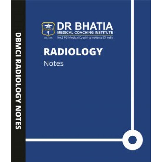 Radiology Handwritten Notes 2019-2020 Offical by Bhatia Institute